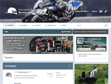 Tablet Screenshot of motocykle-lodz.pl
